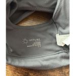 Aerie  Gray Crossback Sports Bra Photo 4