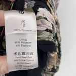 Lavish Lice NWT Lavish Alice Women's Bardot Floral Off The Shoulder Mini Dress Black Size 8 Photo 4