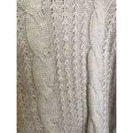 Pinch Chunky Cable Knit Women’s Pullover Sweater Gray/Beige/Neutral EUC Sz M/L Gray Size M Photo 2