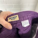Vintage Northwest Blue Purple Denim Shorts Size 8 Photo 1