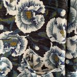 LuLaRoe Long Cardigan Sweater Women's S Blue Floral Knit Open Front Long Sleeve Photo 2