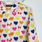 Modcloth NWT  x Hello Kitty Supercute Love Button-Up Top Size Medium M NEW Photo 3