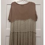 Anthropologie  Saturday Sunday Womens V Neck Tiered Knit Maxi Dress Size Medium Photo 3