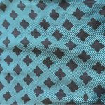 CAbi | Pacific Blue Diamond Print Peplum Style Foulard Top - Style No. 3274 Photo 4