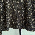 Vintage Metallic Evening Cardigan Black Gold Womens 12 Open Front Holiday Layer Photo 8