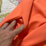 Andree by Unit  size medium women’s orange blazer with pockets roll tab sleeve Photo 4