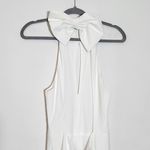 Lulus White Open Back Sleeveless Jumpsuit NWT Size Large White Cocktail Jumpsuit Photo 6