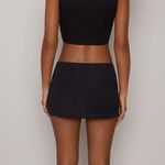 Danielle Guizio  Black Mini Skirt Photo 2