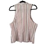 Urban Outfitters NWT  Party Girl Sleeveless Shirt Vest Large Pink Y2K Academia Photo 3