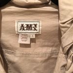 Ami Tan Blazer with Ruffled Lapel and Cropped Sleeves Photo 1