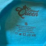 Relaxed Tee Size S Boyfriend T Shirt Blue Photo 5