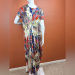 Love In  Red and Blue High Low Dress one size. E82 Photo 9