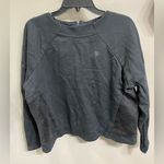 Nike  Women’s Sportswear Black Tech Fleece Mesh Crew.  Size‎ XL Photo 2