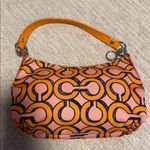 Coach  Orange Poppy Optic Shoulder Bag Photo 1