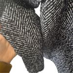 Favorite Daughter‎ Peacoat Oversized Herringbone Navy XL Blue Photo 10