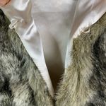 Echo New York Vegan Faux Fur Short Sleeve Jacket S/M NWT Photo 6