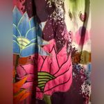 Desigual  Embroidered Floral Tie Dye Boho Dress Medium Photo 5
