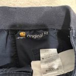 Carhartt Women's Original Fit Blue Short Size 6 Photo 3