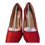 Lauren Lorraine Dori Red Rhinestone Pumps – Size 7.5 – New With Box Photo 4
