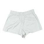 Maeve Anthropologie  Linen Blend A-Line Flap Pocket Pull-On Shorts Stone M Photo 1
