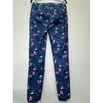 Boden Richmond Floral Ankle Pant Womens 6R Blue Red‎ White Black Size 6 Photo 3