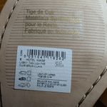 Clarks Hotel Image Beige Smooth Leather Lace-Up Cutout Oxford Flats Sz 6.5 Photo 5