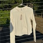 SKIMS  Cotton Rib Zip Up Hoodie Photo 1