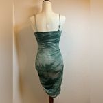 Guess Side Cinch Dress, color Tidepool Tie Dye, size small Photo 3