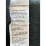 J.Crew Size XXL Black Tassel Trim Front Tie Swim Cover 100% Cotton Beach Photo 9