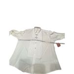 After Six After 6 Womans White Waitress tuxedo blouse Sz 20 NWT Photo 4