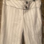 Heart soul White with black pinstripes wide leg pants NWT size 9 by hearts soul Photo 1