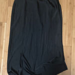 Old Navy  Black Satin Maxi Skirt Photo 0