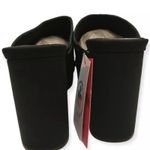 Juicy Couture Y2K Block Heel Logo Sandals J-Girly Black White – Size 9.5 Photo 4