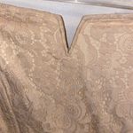 Anthropologie NWT DEFECTIVE  x Porridge Cream Lace Smocked Back Panel Tube Top XL Photo 6