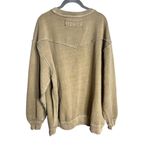 Free People NEW  We The Free Wallace Pullover‎ Crewneck Sweatshirt Safari Medium Photo 5