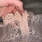 Lulus  Appetite For Seduction Lace Dress Blush Pink Wedding, Graduation, College Photo 6