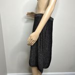 Nanette Lepore Nanette Lapore Black Sparkly Knee Length Skirt Photo 1