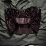 Victoria's Secret Vintage Gold Label Victoria’s Secret Black Lace Corset Top Photo 4