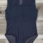 ZARA NEW Mesh Bandeau Grey Bodysuit Women’s Medium/Large Photo 0