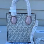 Michael Kors Mercer Crossbody Bag Extra Small MK Signature Photo 2