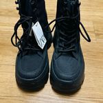 ZARA Black Platform Ankle Boots Photo 1