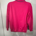 Blast Vintage Women’s Pink Sweatshirt Polo 1/4 Zip Size Small Petite EUC Photo 4
