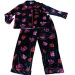 Sofia Intimates by Sofia Vergara Floral Print Pajama Set Black 2X (18W Photo 0