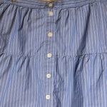 Madewell ‎ Bistro Mini Skirt in Stripe Women’s Size Large  G5088 Photo 3