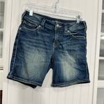 Silver Jeans Silver Denim Blue Women's Shorts Photo 0