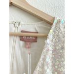 Show Me Your Mumu Kidman Mini Dress in White Sprinkle Sequins S NWT Photo 5
