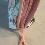 Diane Von Furstenberg New  Vintage Makeup Bag Peach Floral Photo 4