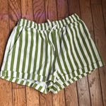 Striped shorts Green Photo 0