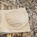 Breezies Cream Bandeau Bra Tan Photo 3
