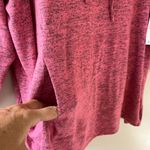 Dress Barn Sz 3X Pink Sunday Hoodie Pullover Sweater Stretch Kangaroo Pocket Photo 3